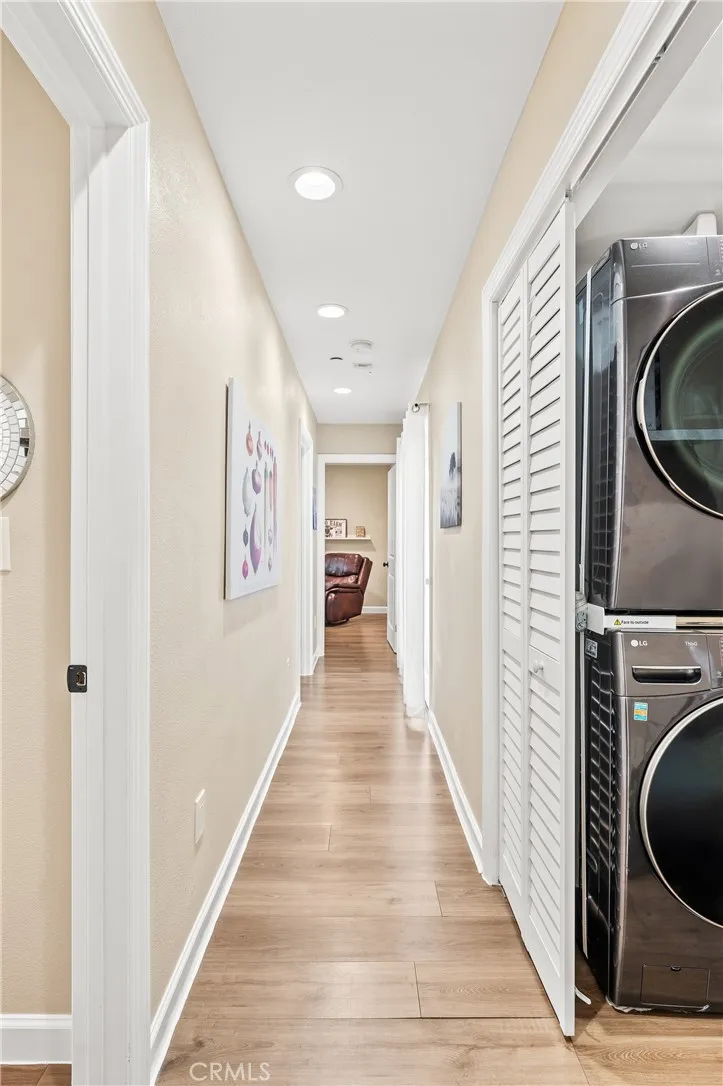 1957 Hallway and Laundry on the right.