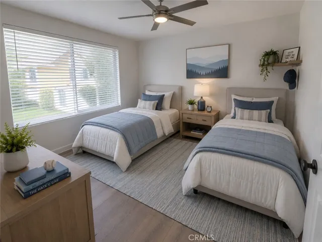AI Virtually Staged Photo. Furniture, décor, furnishings, and/or accessories have been digitally added for illustrative purposes and are not included with the property. - Bed #1