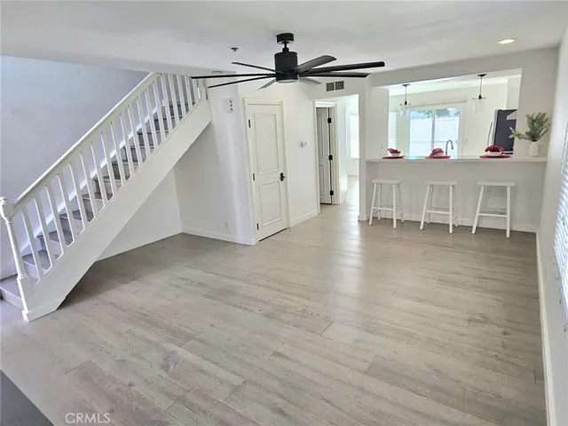Living room towards Kitchen