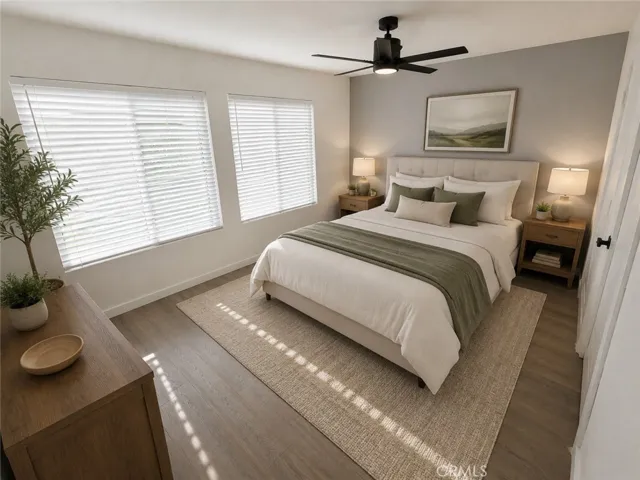 Bed #2 - AI Virtually Staged Photo. Furniture, décor, furnishings, and/or accessories have been digitally added for illustrative purposes and are not included with the property.
