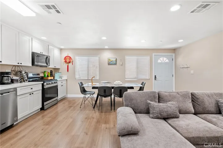 1957 Open Floor Plan Living Area