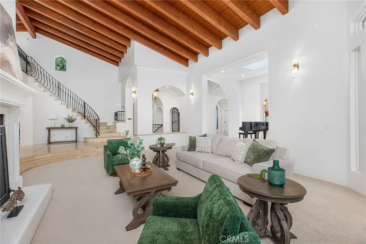 grand fireplace