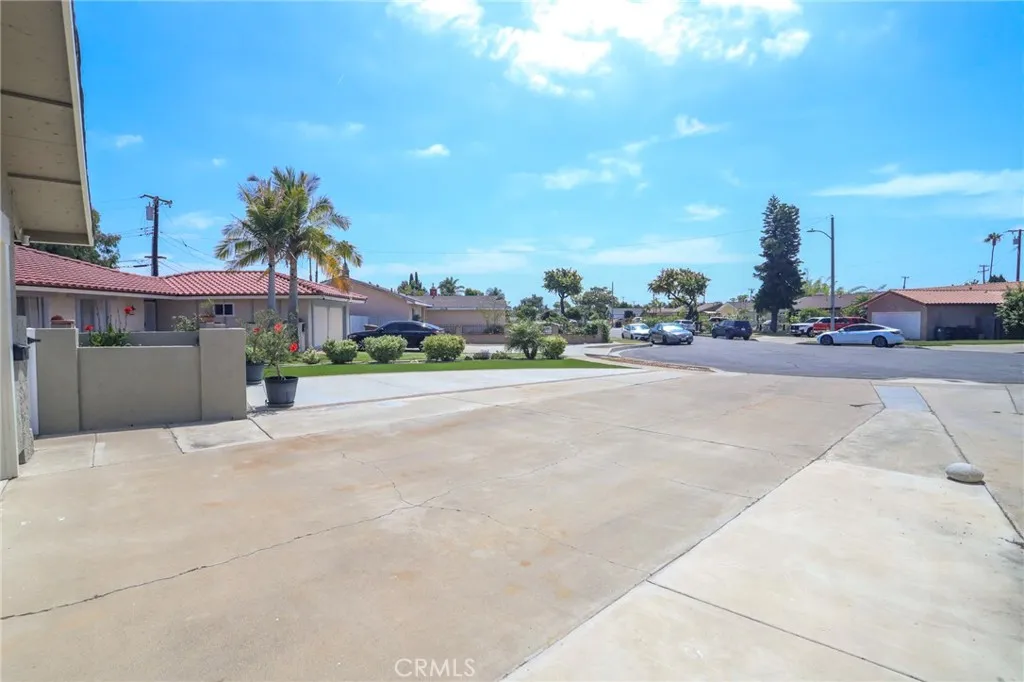 View of the Driveway overlooking the street