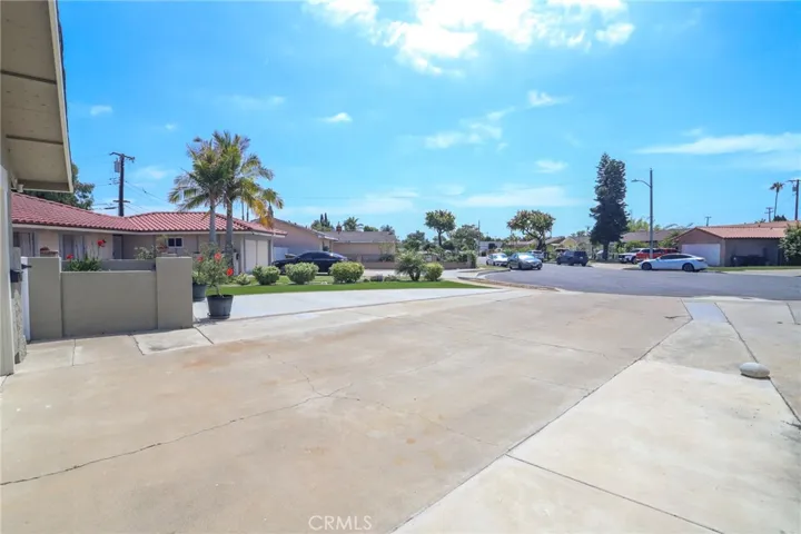View of the Driveway overlooking the street