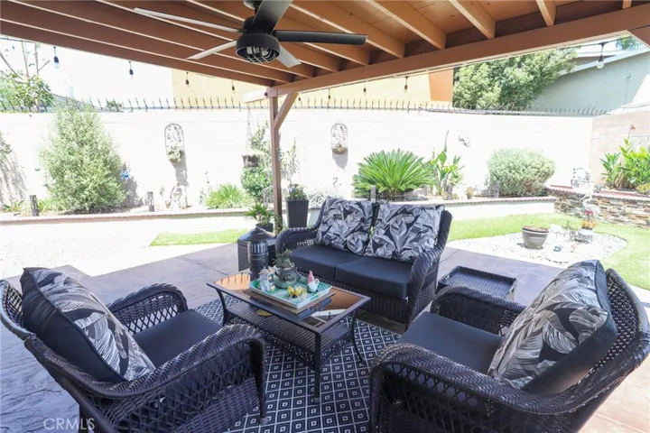 Closer View of Cover Patio