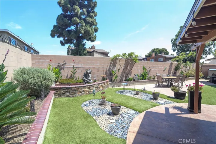 Partial View of the Backyard