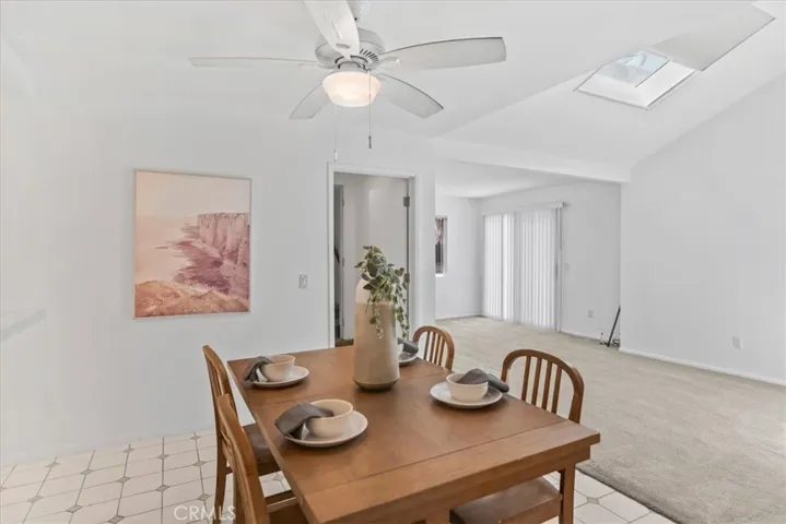 Dining area off of Kitchen
