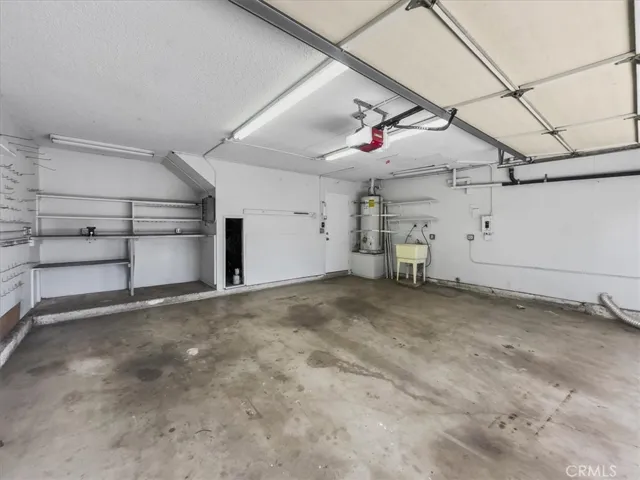 Spacious two car Garage
