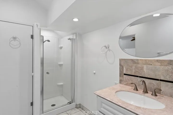 Jr. ADU Bathroom view of Shower area