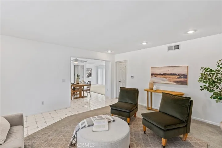 Living Room facing Dining Area