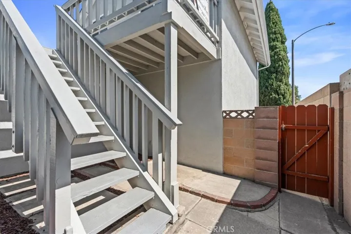 Jr. ADU Stairs to Entry door to second level