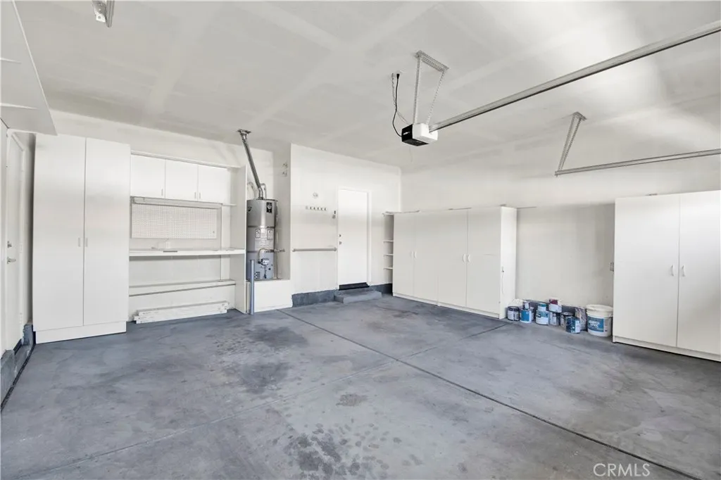2 Car Garage with Lots of Storage