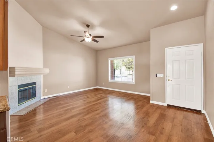 Nice Space for your living/family room with wood floors.