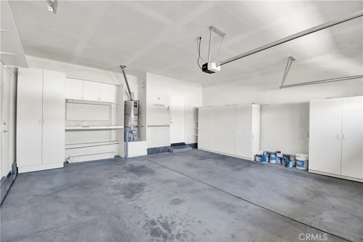 2 Car Garage with Lots of Storage