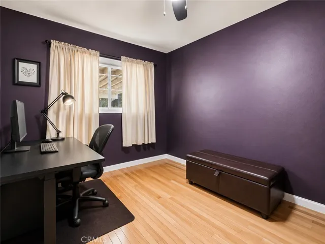 Alternate view of the versatile second bedroom.
