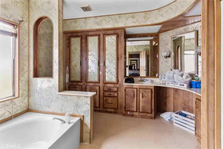 Master bathroom.