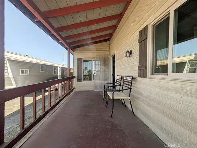 Covered porch