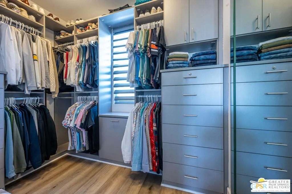 primary closet upstairs