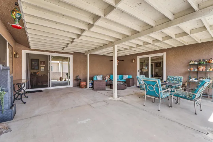 HUGE Covered Patio