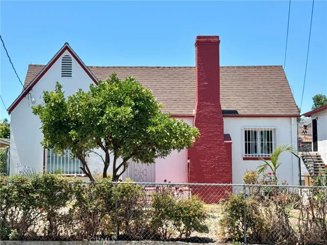 Main house - facing on the Lombardy Blvd