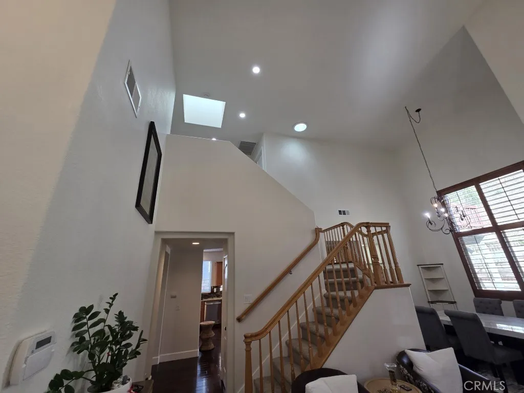 Solar Tubing Skylights above Stairway
