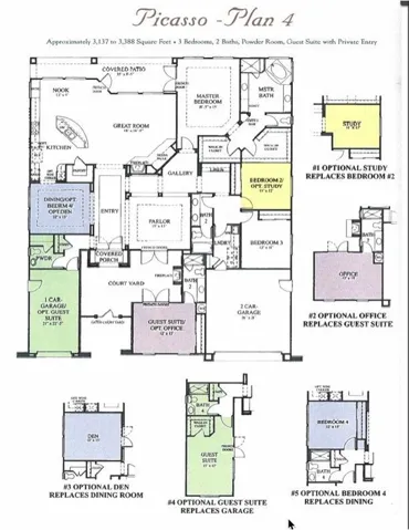 Picasso Plan 4 Floor Plan