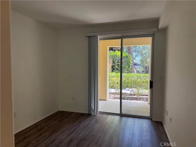 Views from hallway out to the patio