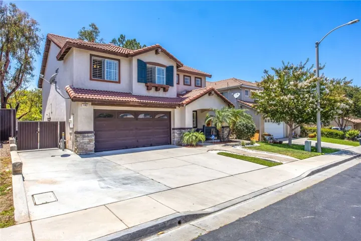Charming curb appeal creates a warm first impression