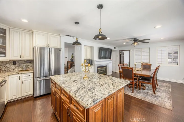 The heart of the home, this kitchen combines generous proportions with an open-concept design