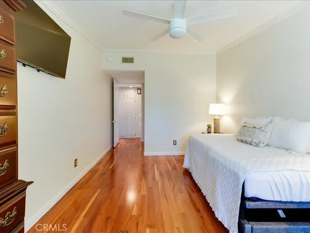 main bedroom with  walk in closet