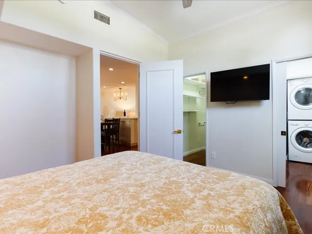 Walkin closet in guest room