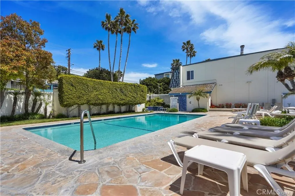 pool and spa with bathrooms and shower