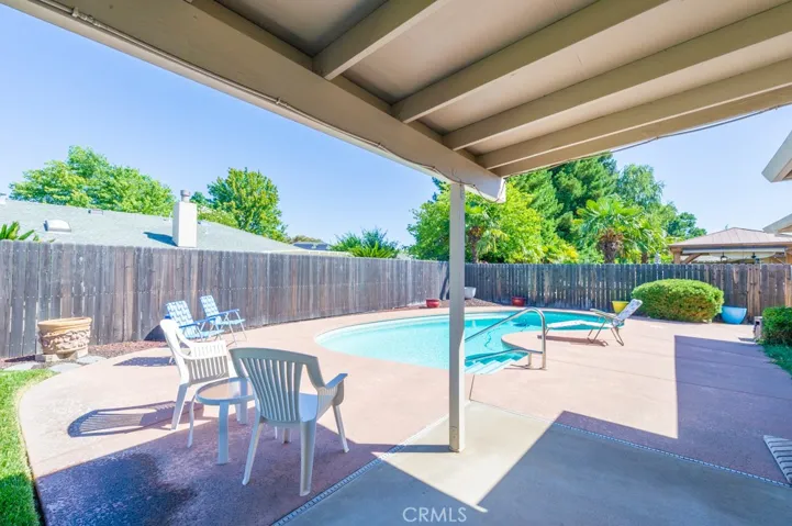 Covered patio