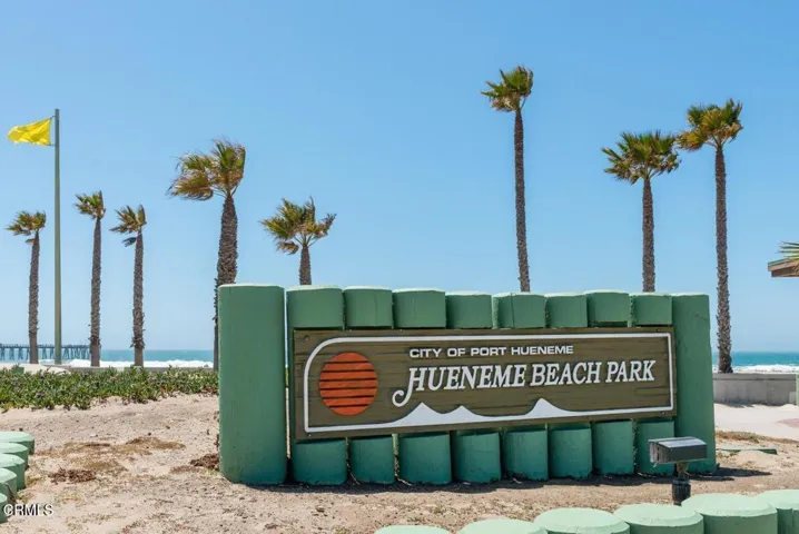 HUENEME BEACH PARK SIGN
