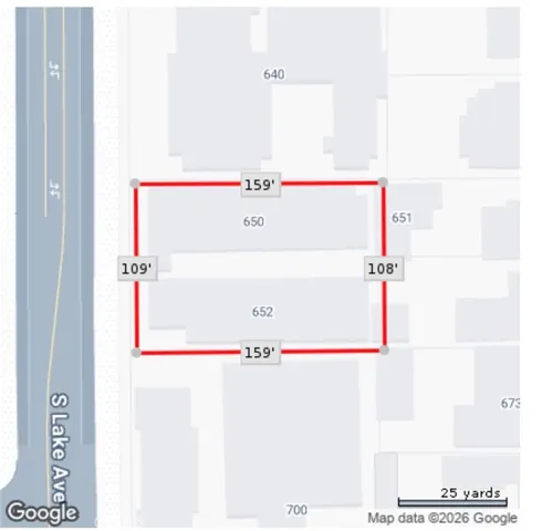 650 S Lake Ave, Pasadena, California 91106