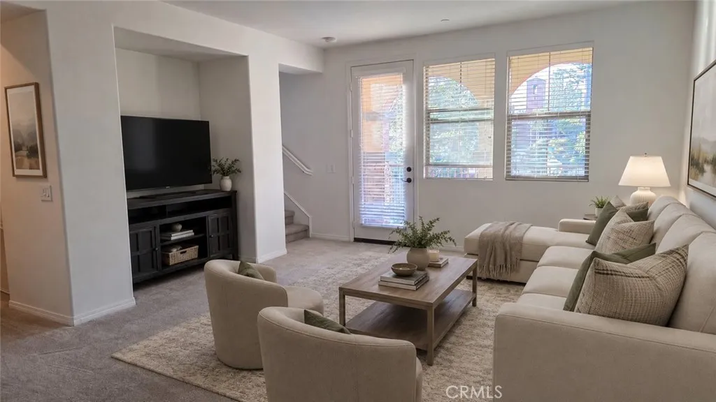 Virtually staged Living room (2nd Floor)