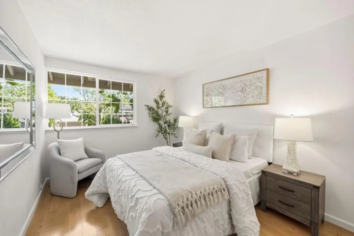 Junior primary bedroom has private full bath and walk-in closet