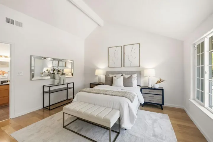 Primary bedroom with private full bath