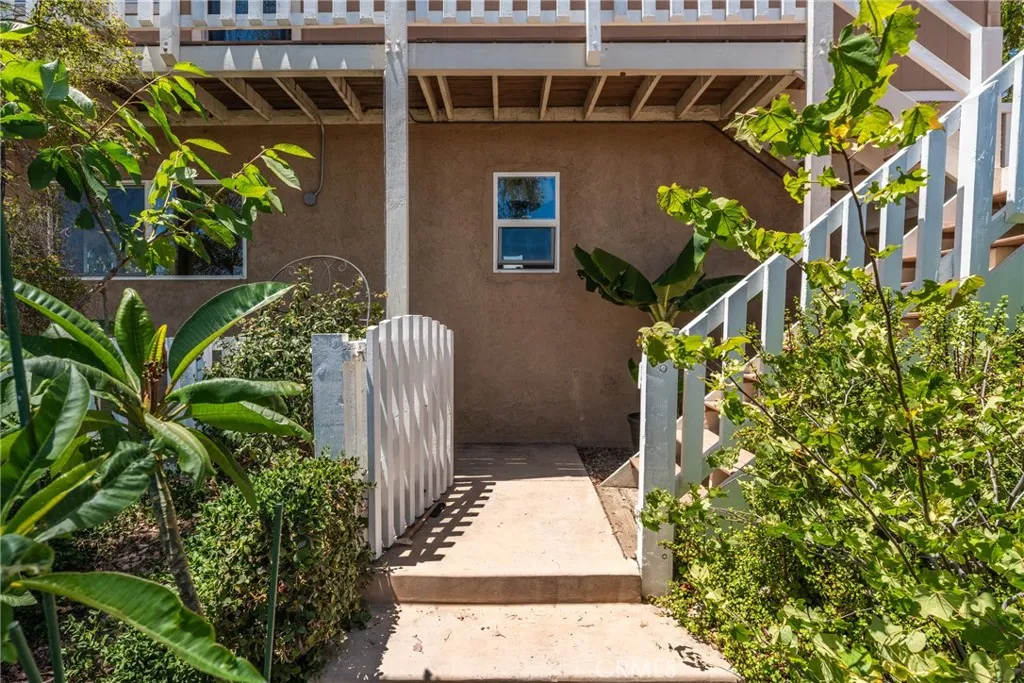 Front entry steps 
