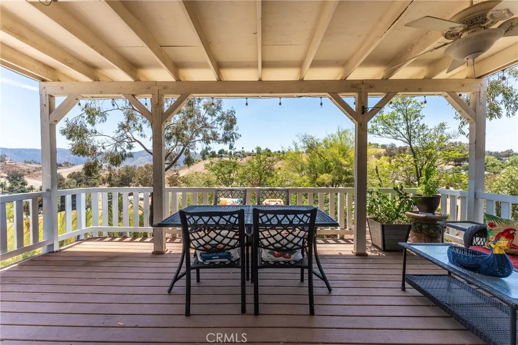 Beautiful gathering patio - 2nd level