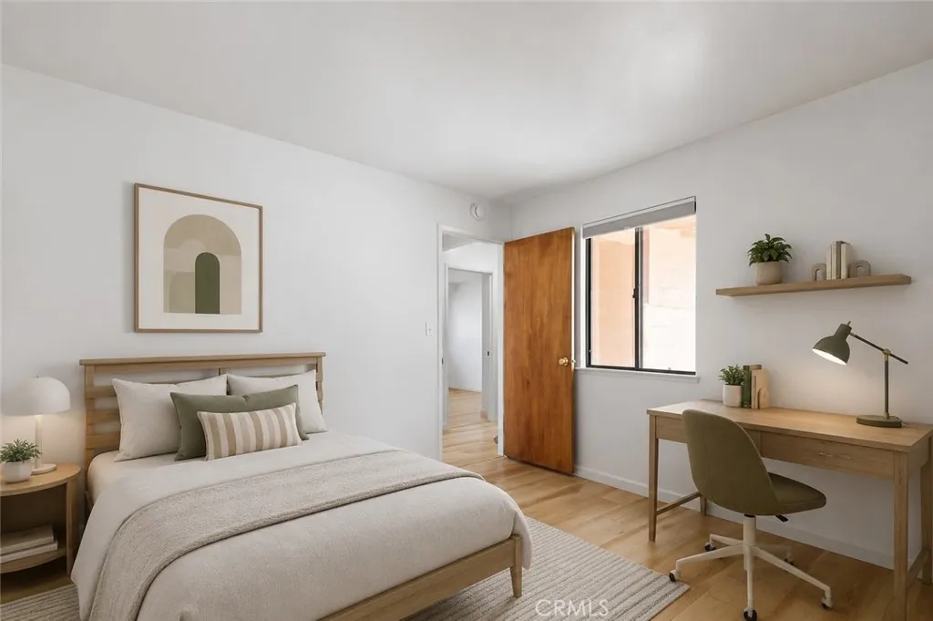 Virtually staged- Bedroom three
