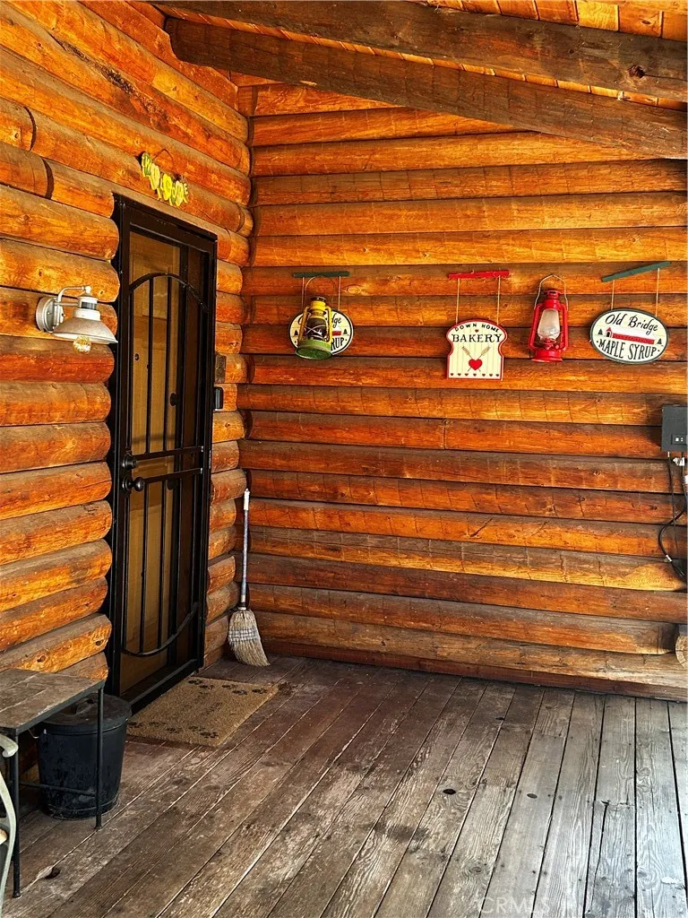 The front porch.
