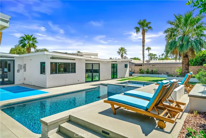 Relax with cold beverage by the fire pit located between the lounge chairs. when the heat hits take a dip , perhaps some pickleball  or putt around. Something for everyone.