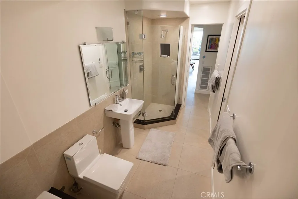 First floor full bath with tub.