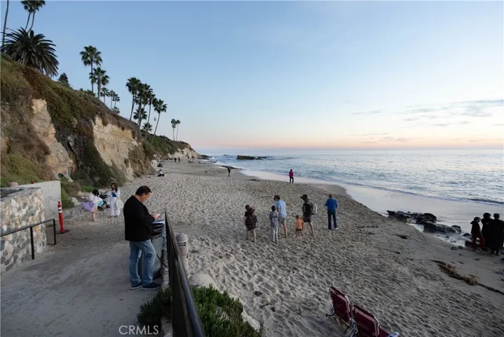 Beach below Heiser Park