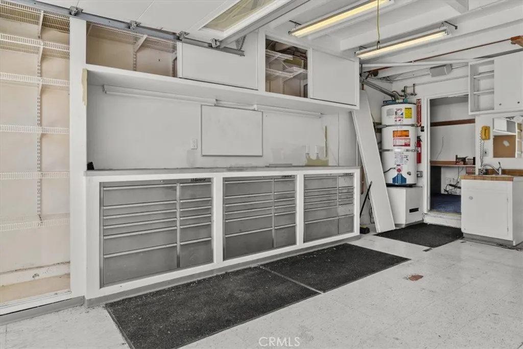 Garage Custom Stainless Steel Workbench
