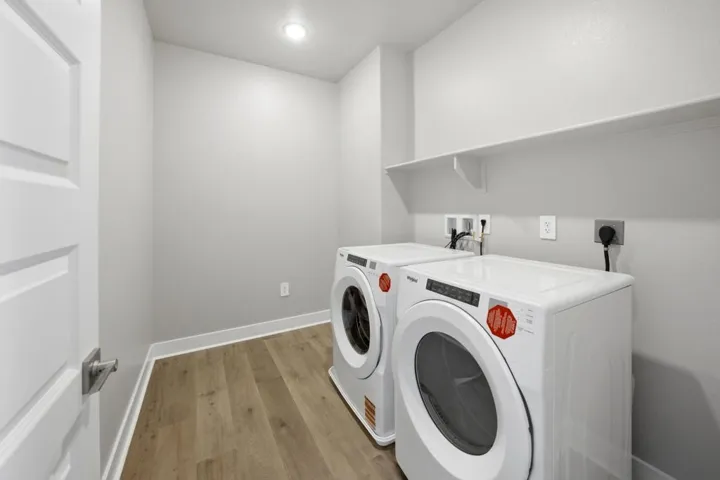 Upstairs laundry