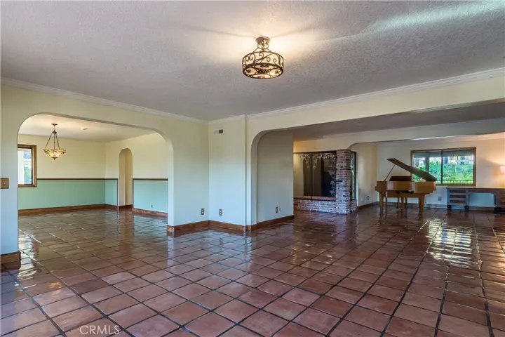 Open-concept living and entertaining wing