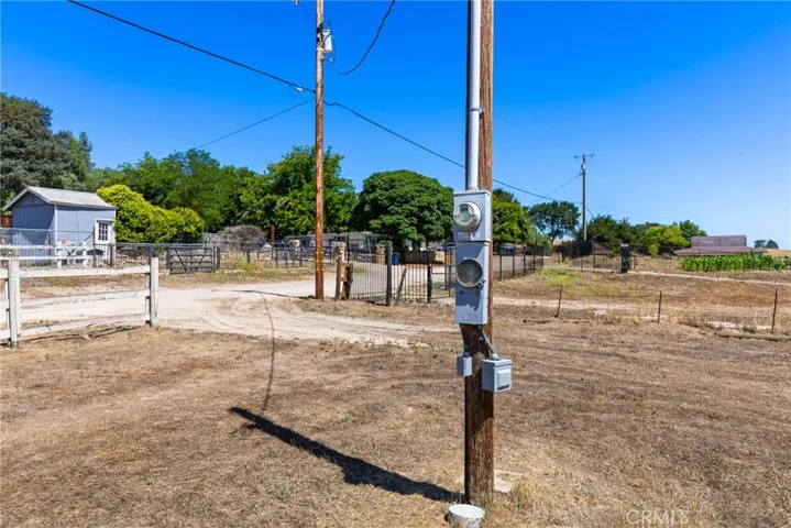 Electrical Service – Dedicated electrical panel located at the front of the property, providing convenient power access for future improvements, a barn, workshop, or additional outbuildings.