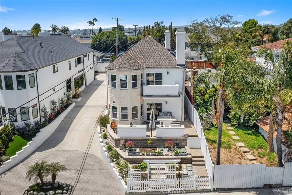 Aerial View of the Front of the Home